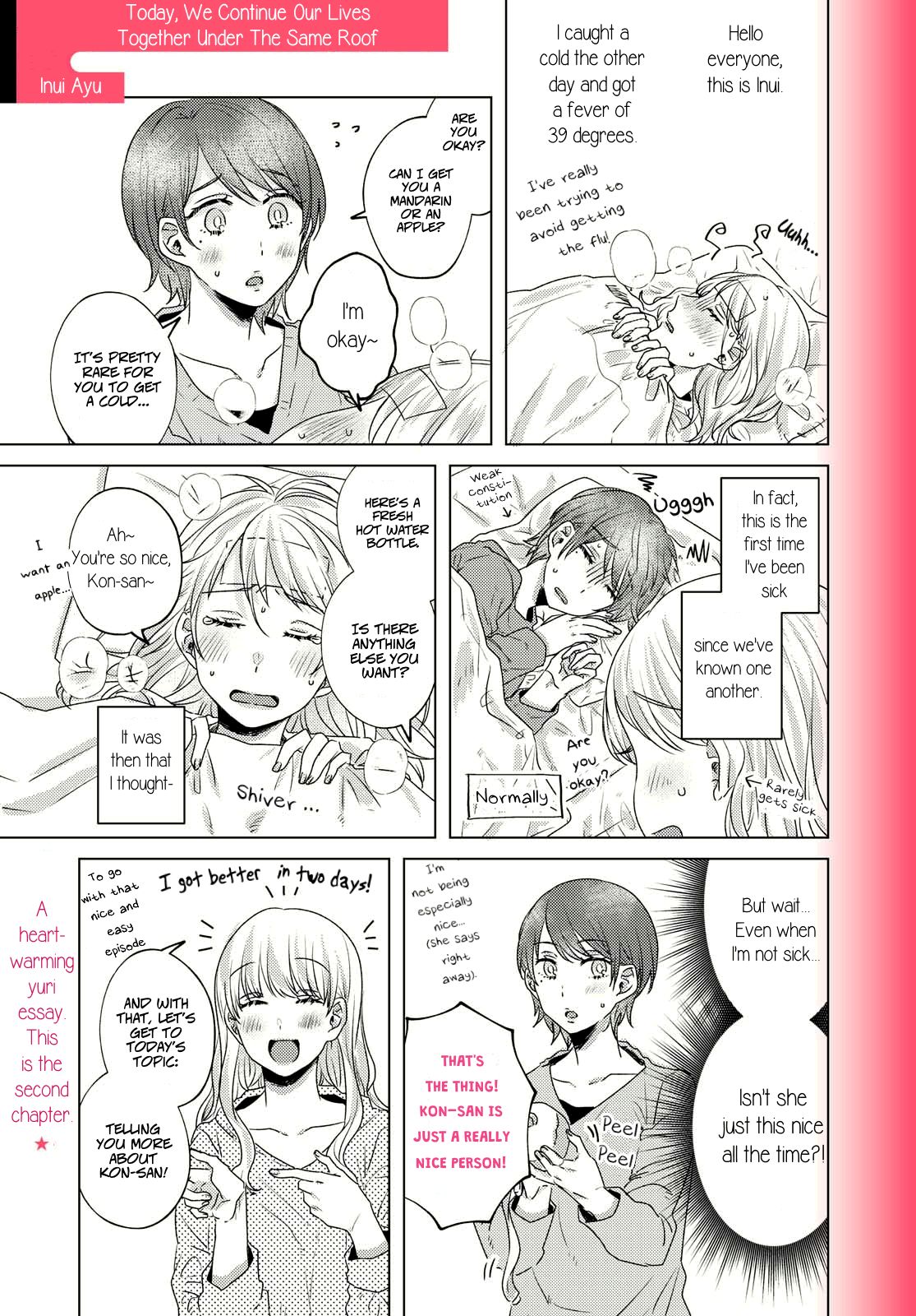Today, We Continue Our Lives Together Under the Same Roof Chapter 2 page 1 - Chapter 2