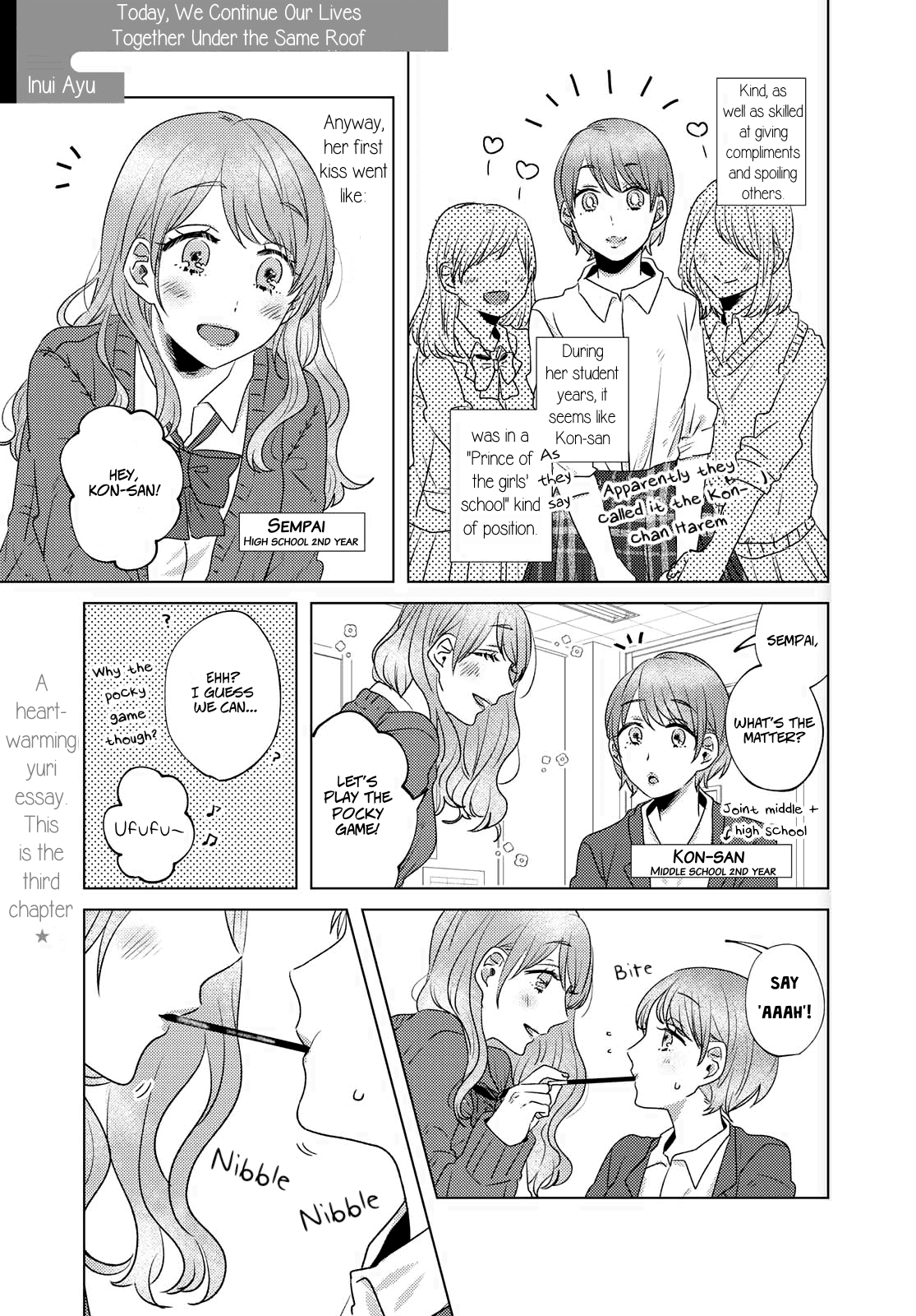 Today, We Continue Our Lives Together Under the Same Roof Chapter 3 page 1 - Chapter 3