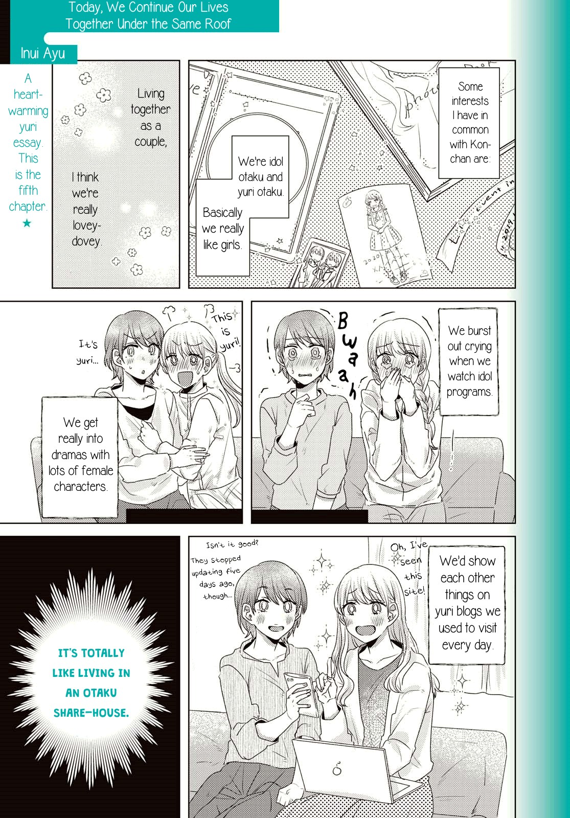 Today, We Continue Our Lives Together Under the Same Roof Chapter 5 page 1 - Chapter 5