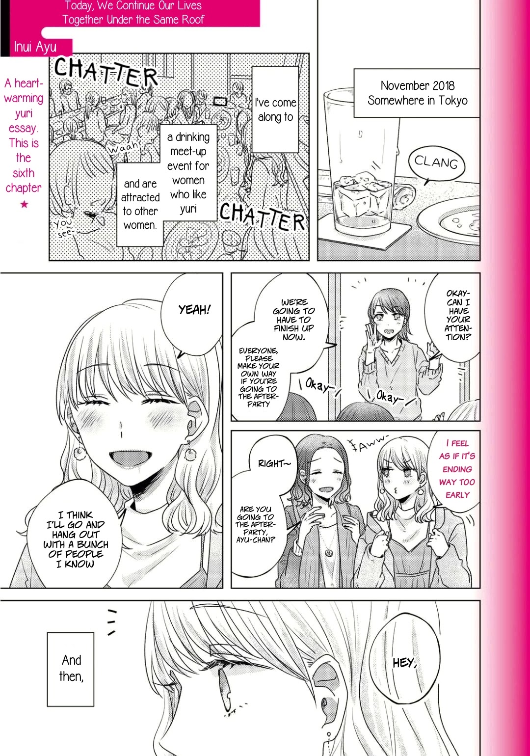 Today, We Continue Our Lives Together Under the Same Roof Chapter 6 page 1 - Chapter 6
