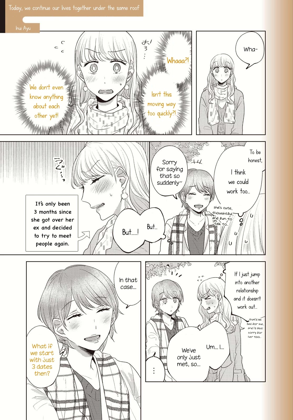 Today, We Continue Our Lives Together Under the Same Roof Chapter 9 page 1 - Chapter 9: (YH Sep '20)