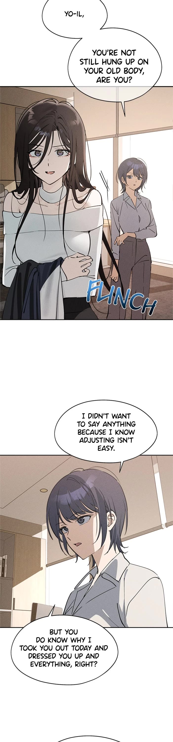 Today's Han Yoil Is a Woman Chapter 12 page 13 - Chapter 12: Ep. 12 - You Call This a Friend?