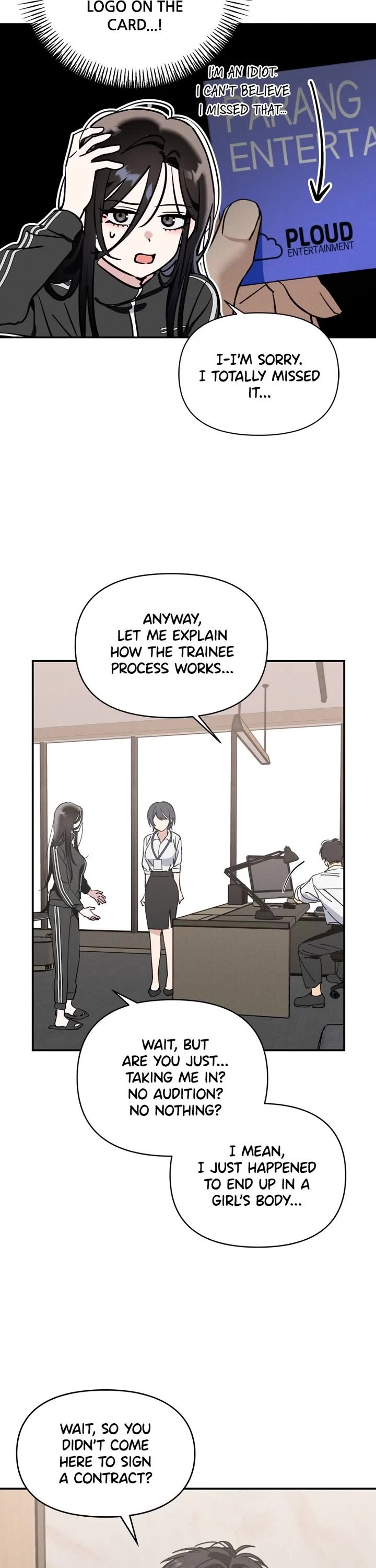 Today's Han Yoil Is a Woman Chapter 2 page 33 - Chapter 2: Ep. 2 - Yesterday, I Was Sanghyeon Kim (2)