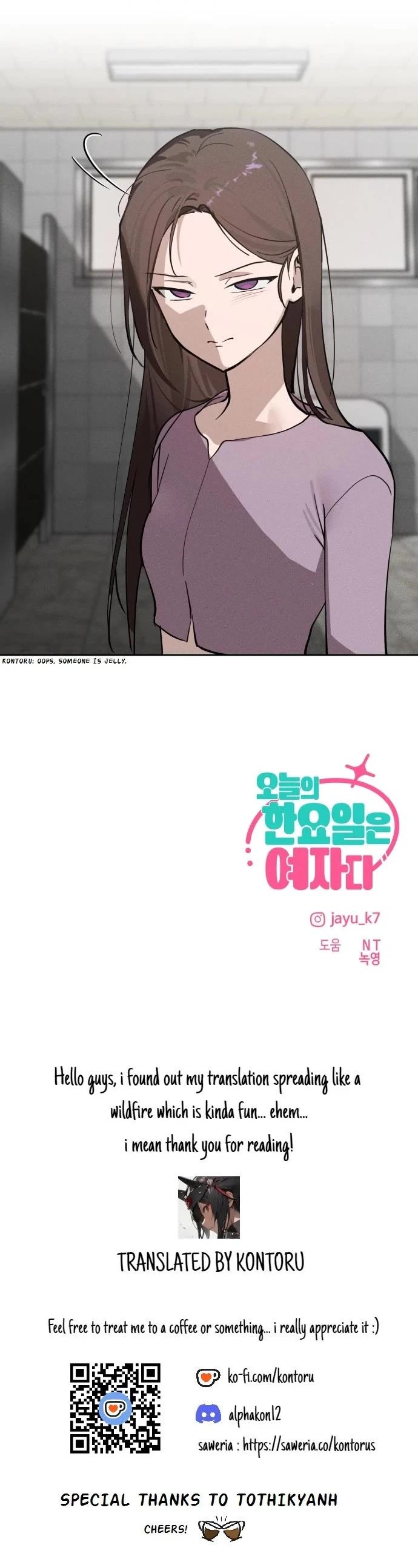 Today's Han Yoil Is a Woman Chapter 20 page 38 - Chapter 20: Secret Lesson
