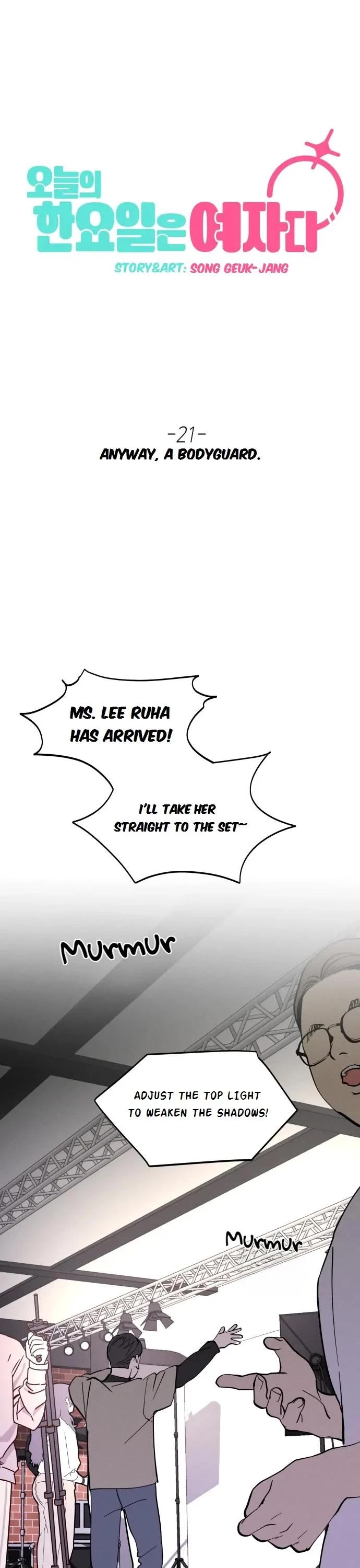 Today's Han Yoil Is a Woman Chapter 21 page 26 - Chapter 21: A Bodyguard