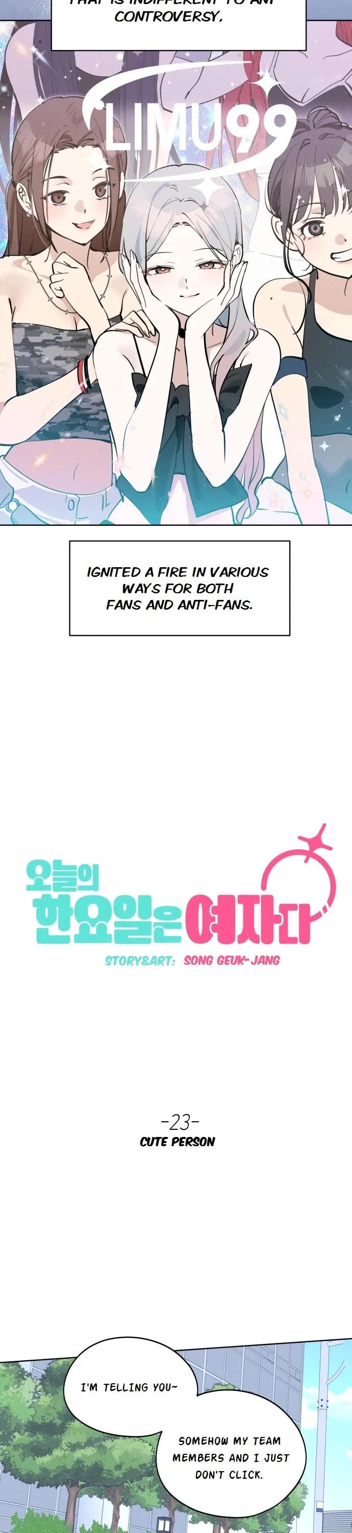 Today's Han Yoil Is a Woman Chapter 23 page 7 - Chapter 23: A Cute Person