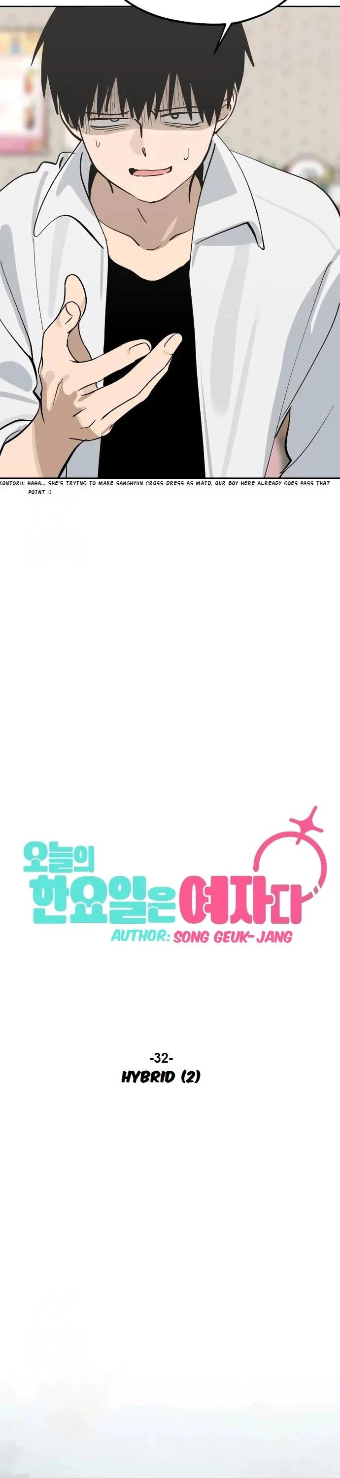 Today's Han Yoil Is a Woman Chapter 32 page 22 - Chapter 32: Hybrid 2