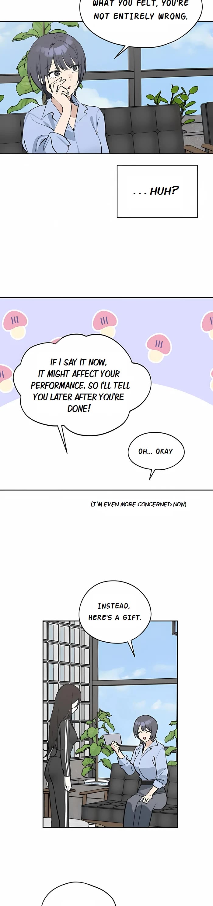 Today's Han Yoil Is a Woman Chapter 38 page 15 - Chapter 38: Monthly Evaluation: Rehearsal