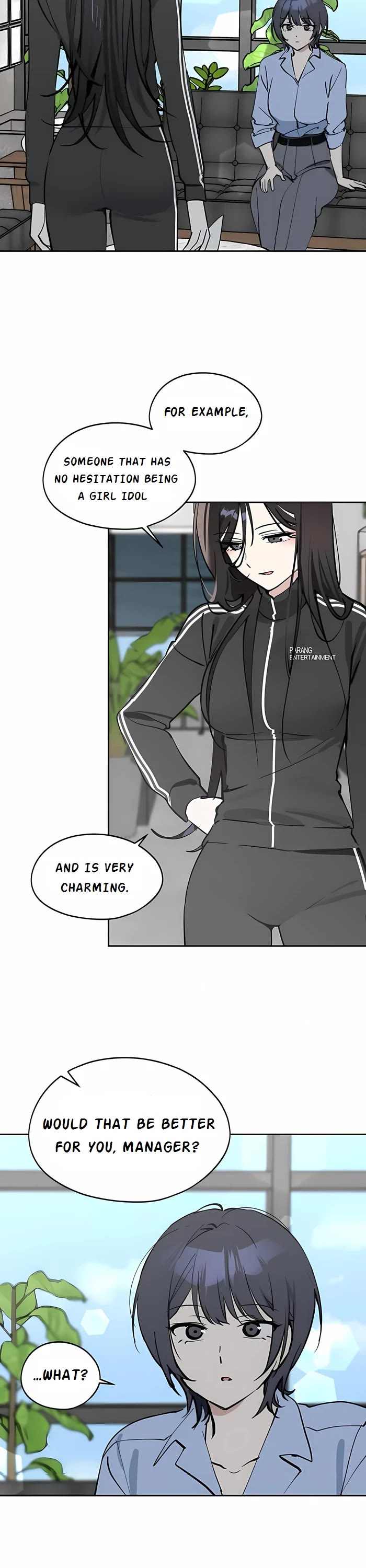 Today's Han Yoil Is a Woman Chapter 38 page 18 - Chapter 38: Monthly Evaluation: Rehearsal