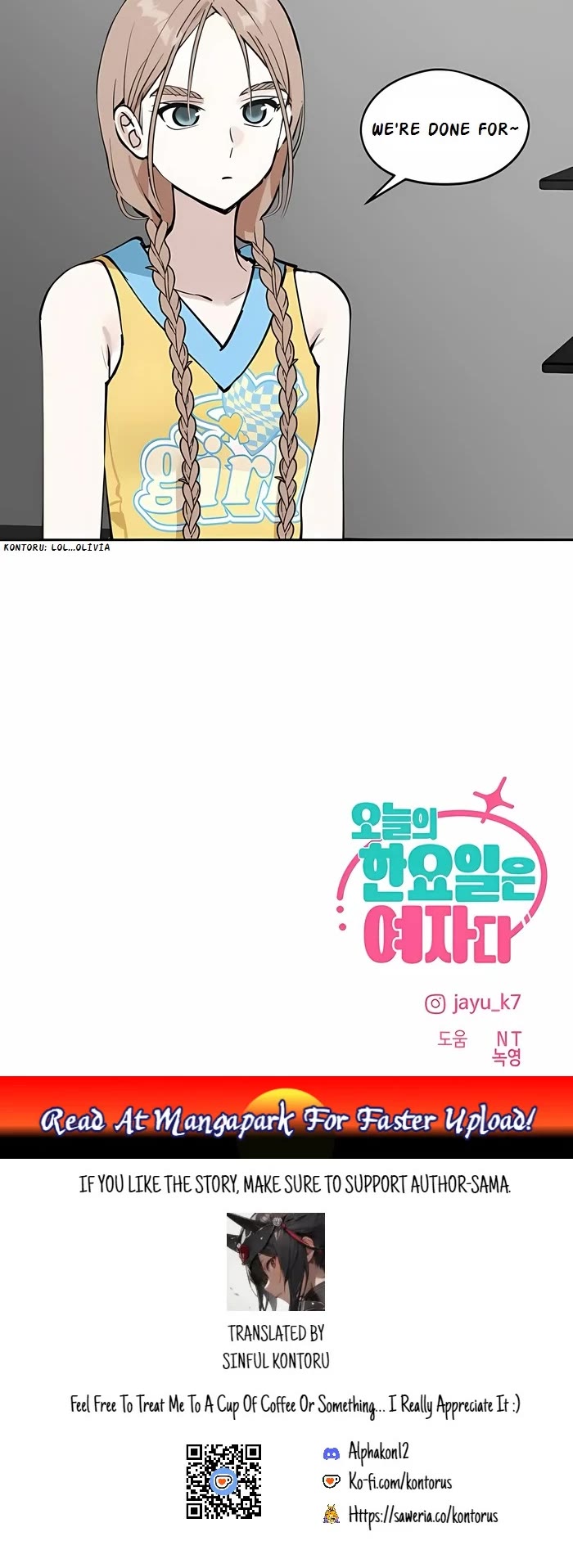 Today's Han Yoil Is a Woman Chapter 38 page 30 - Chapter 38: Monthly Evaluation: Rehearsal