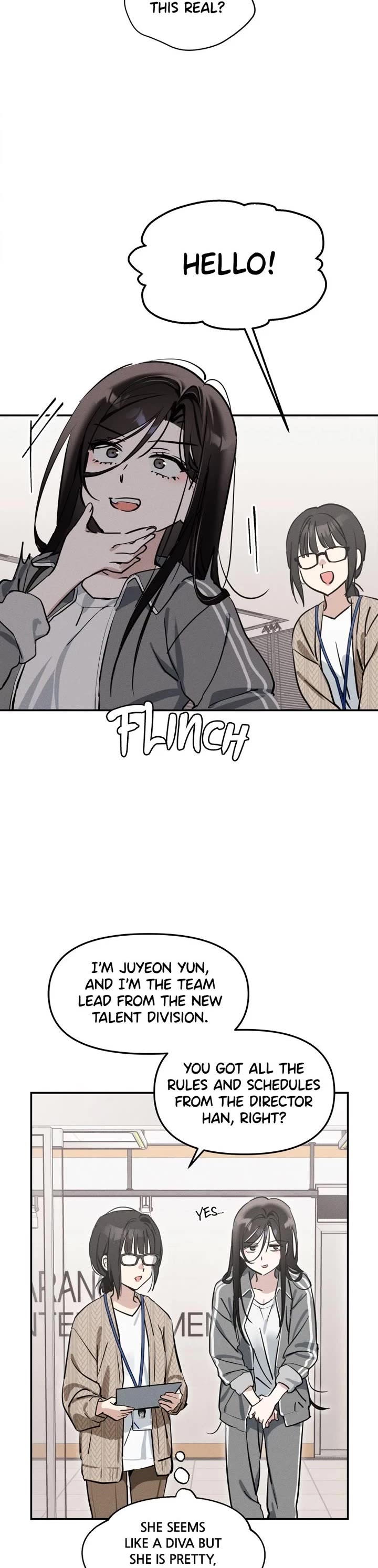Today's Han Yoil Is a Woman Chapter 4 page 24 - Chapter 4: Ep. 4 - First Day, First Disaster