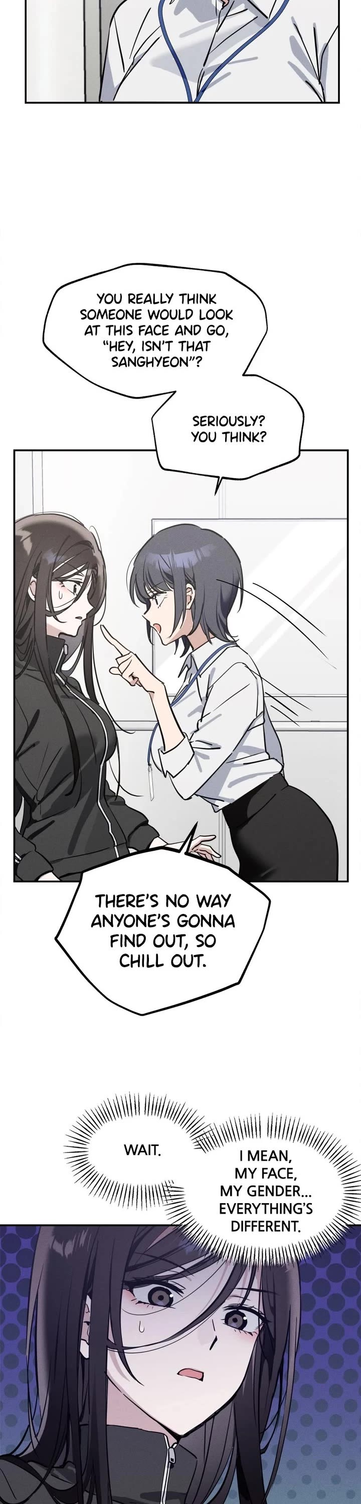 Today's Han Yoil Is a Woman Chapter 4 page 7 - Chapter 4: Ep. 4 - First Day, First Disaster