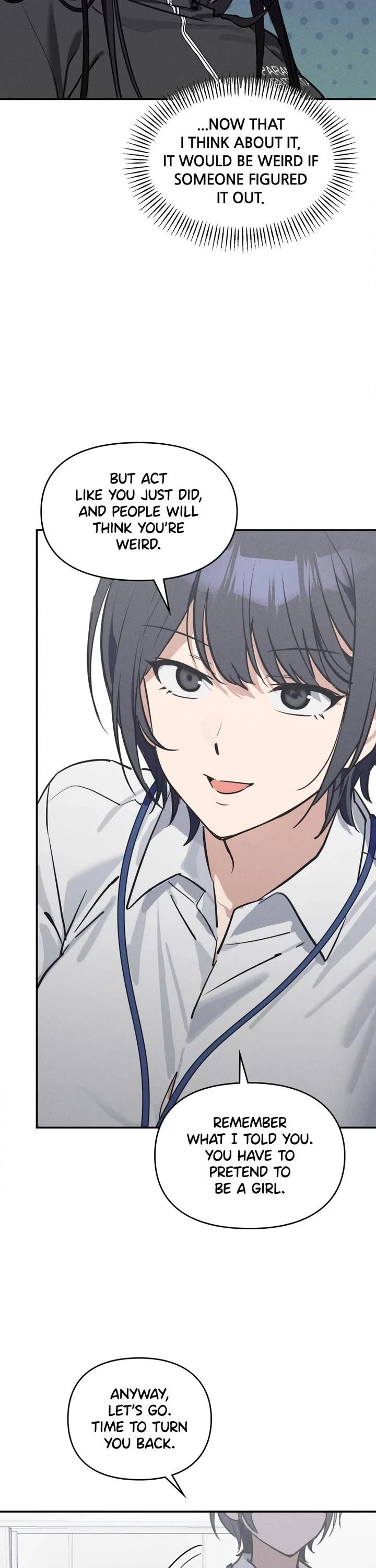 Today's Han Yoil Is a Woman Chapter 4 page 8 - Chapter 4: Ep. 4 - First Day, First Disaster