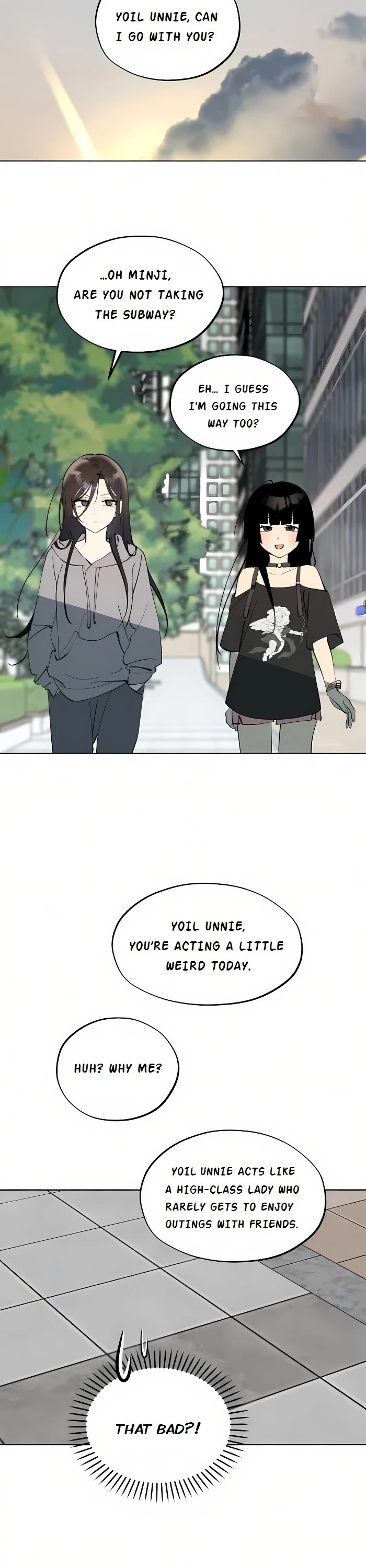Today's Han Yoil Is a Woman Chapter 44 page 33 - Chapter 44: Let's Hang Out