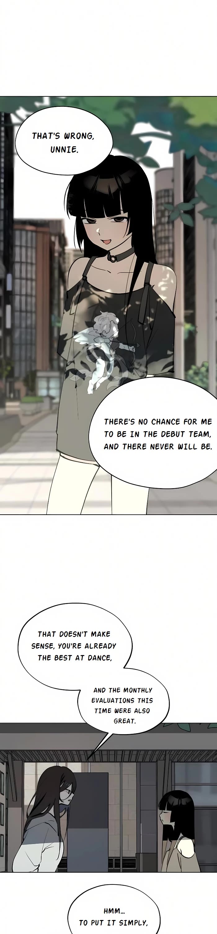 Today's Han Yoil Is a Woman Chapter 45 page 1 - Chapter 45: For Now, Let's Go Inside...?