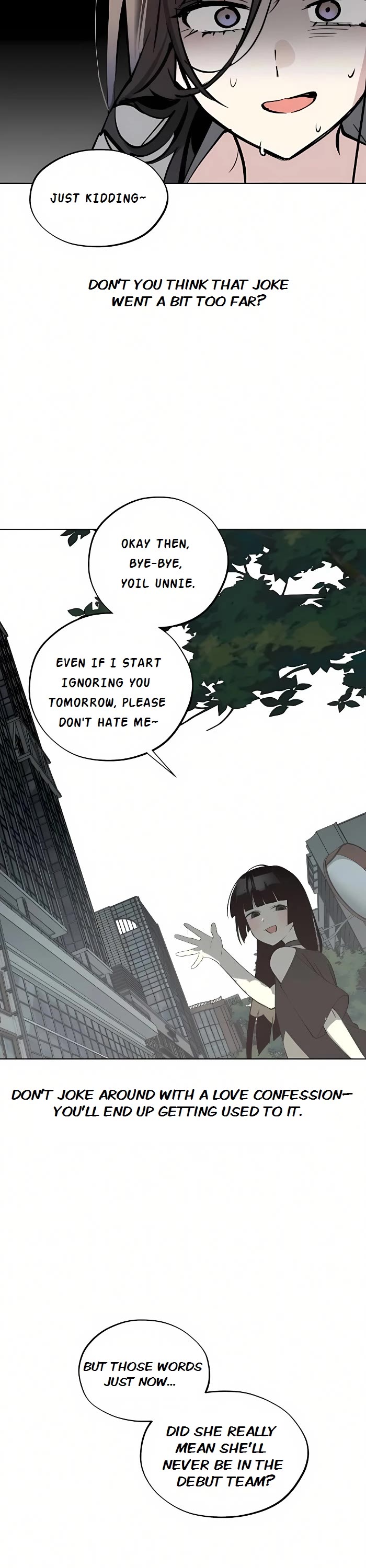 Today's Han Yoil Is a Woman Chapter 45 page 11 - Chapter 45: For Now, Let's Go Inside...?