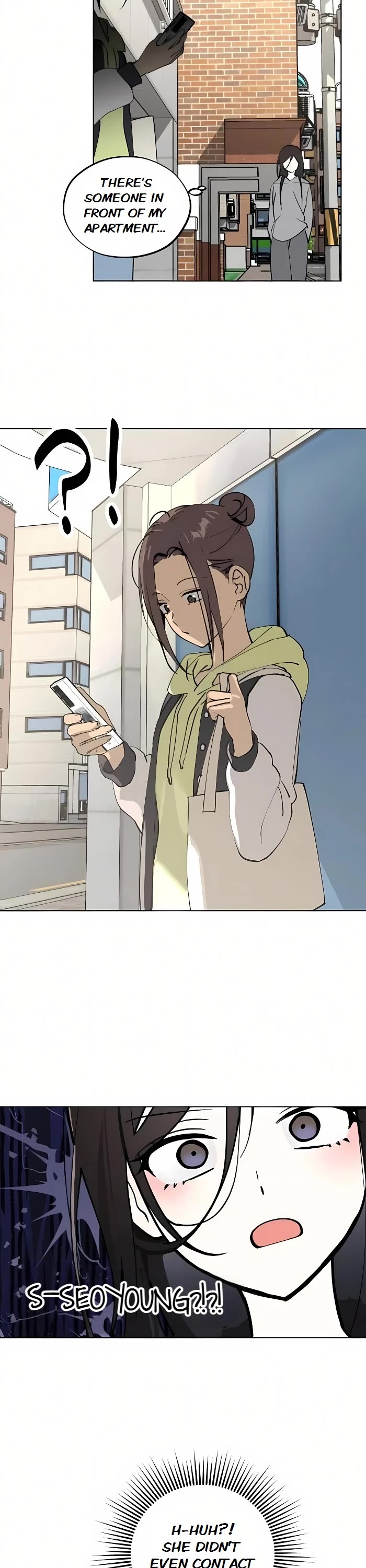 Today's Han Yoil Is a Woman Chapter 45 page 13 - Chapter 45: For Now, Let's Go Inside...?