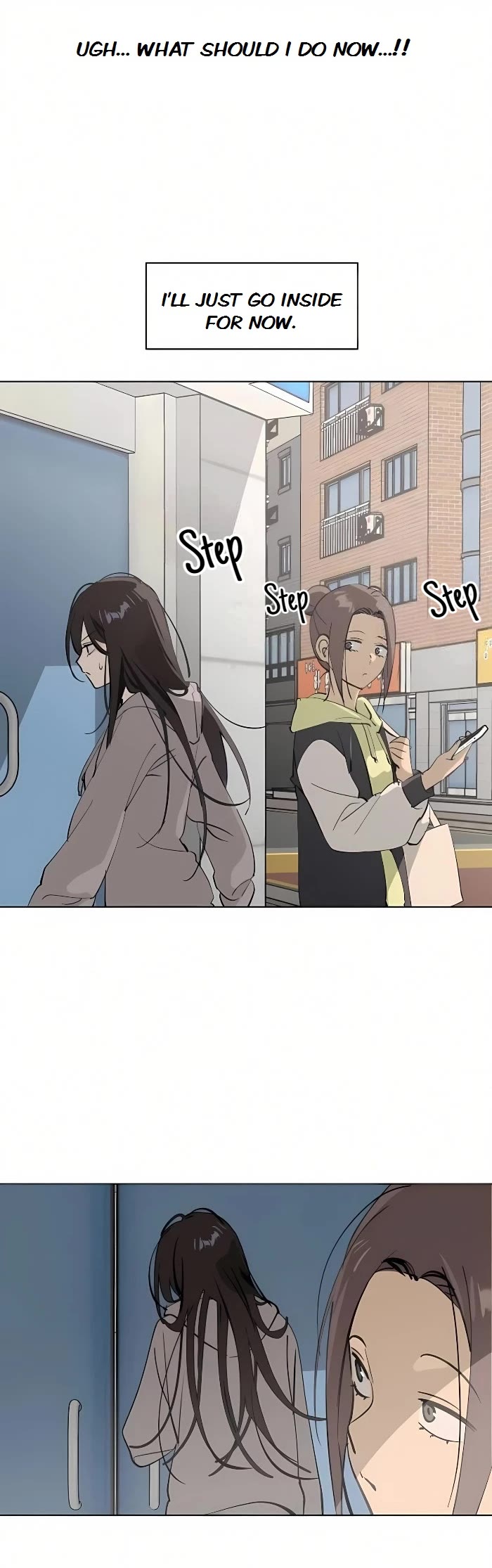 Today's Han Yoil Is a Woman Chapter 45 page 15 - Chapter 45: For Now, Let's Go Inside...?