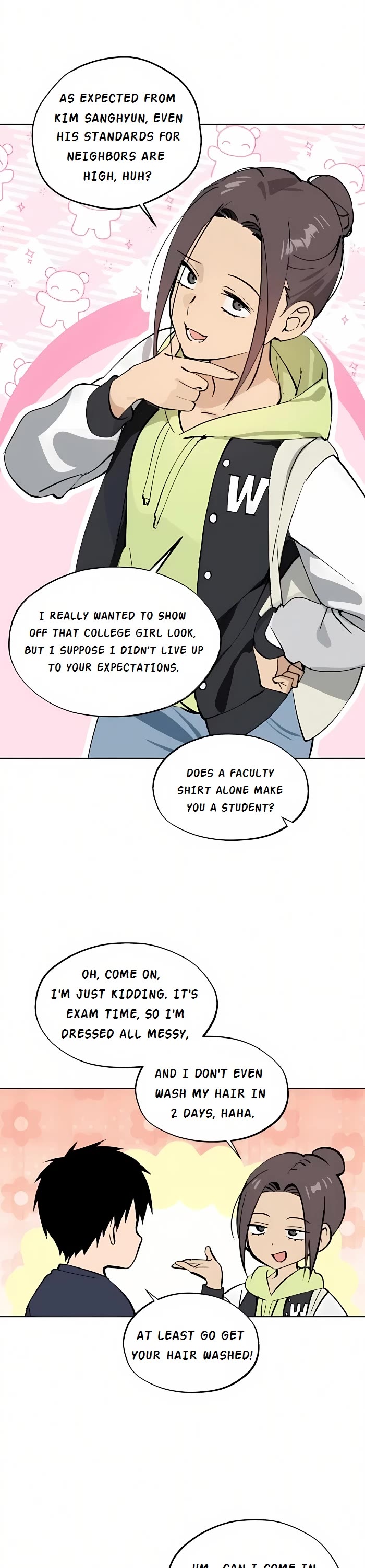 Today's Han Yoil Is a Woman Chapter 45 page 18 - Chapter 45: For Now, Let's Go Inside...?