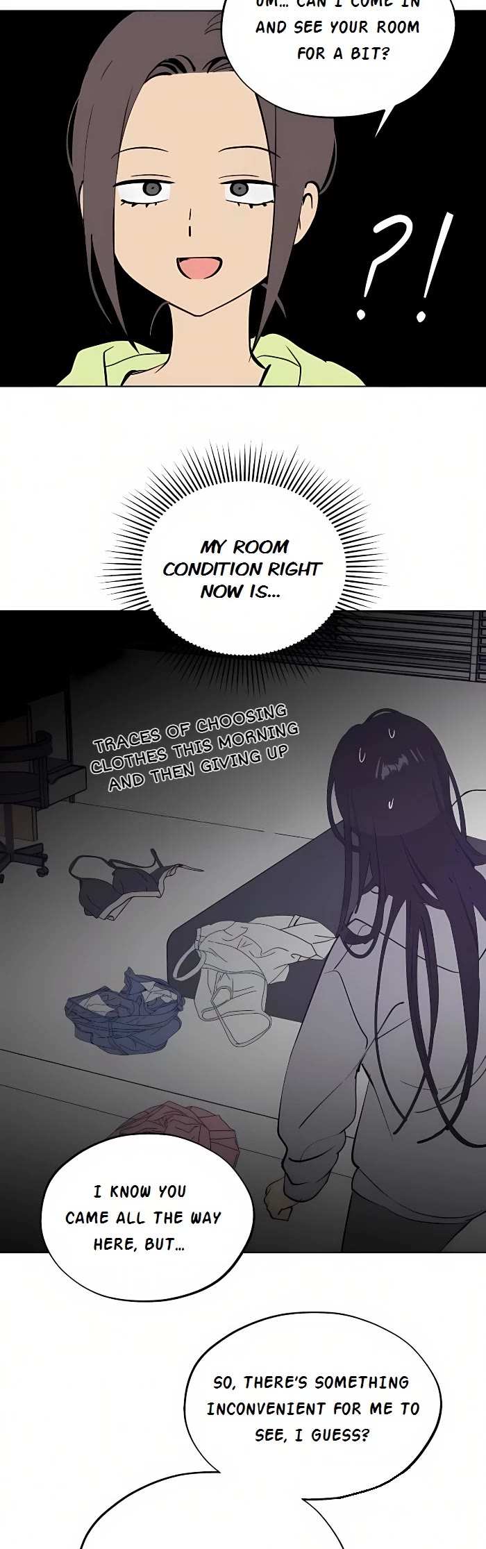 Today's Han Yoil Is a Woman Chapter 45 page 19 - Chapter 45: For Now, Let's Go Inside...?