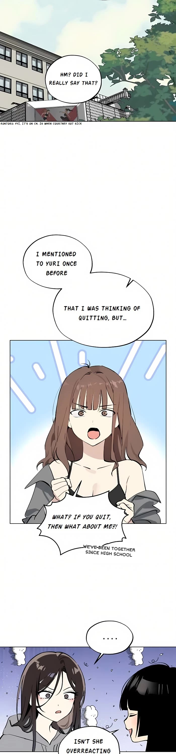 Today's Han Yoil Is a Woman Chapter 45 page 6 - Chapter 45: For Now, Let's Go Inside...?