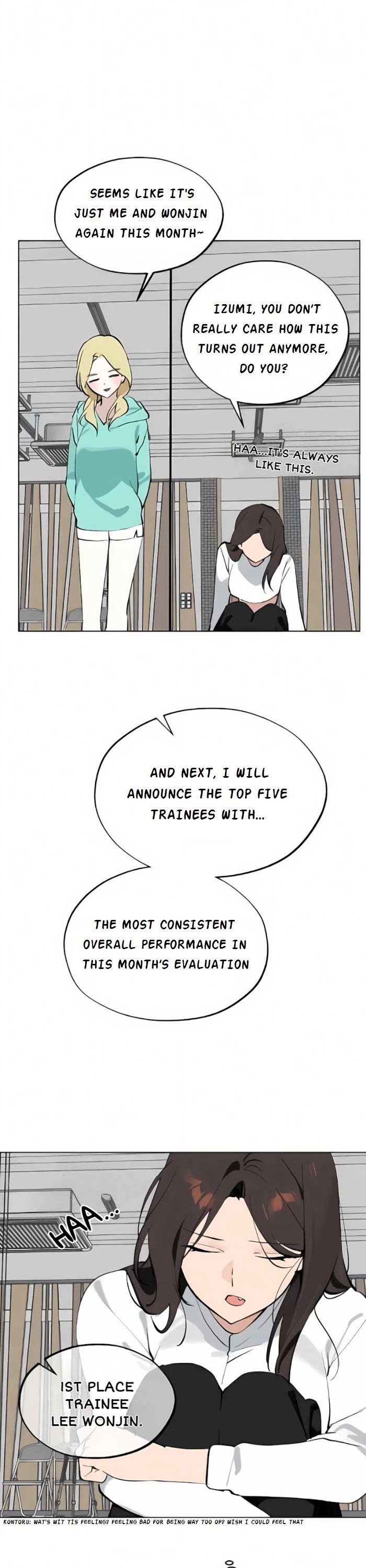Today's Han Yoil Is a Woman Chapter 46 page 2 - Chapter 46: Vocal Enhancement Training (1)
