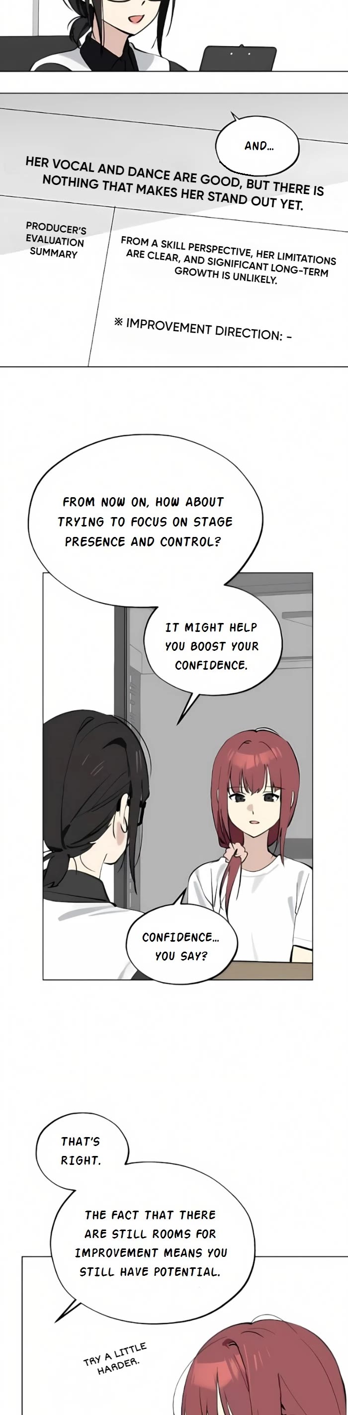 Today's Han Yoil Is a Woman Chapter 46 page 8 - Chapter 46: Vocal Enhancement Training (1)