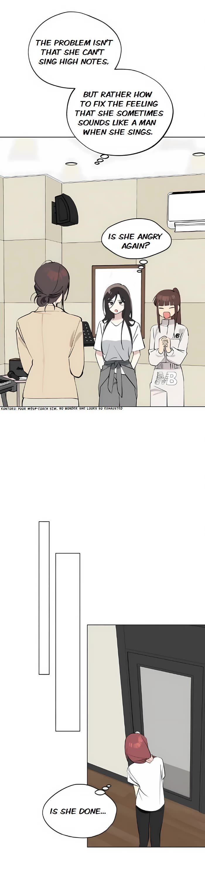 Today's Han Yoil Is a Woman Chapter 47 page 22 - Chapter 47: Vocal Enhancement Training (2)