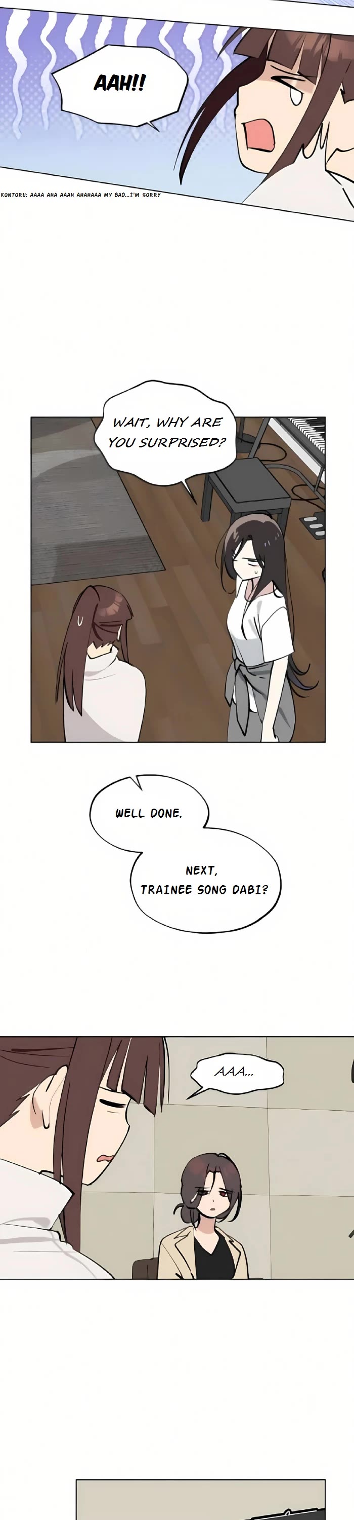 Today's Han Yoil Is a Woman Chapter 47 page 4 - Chapter 47: Vocal Enhancement Training (2)