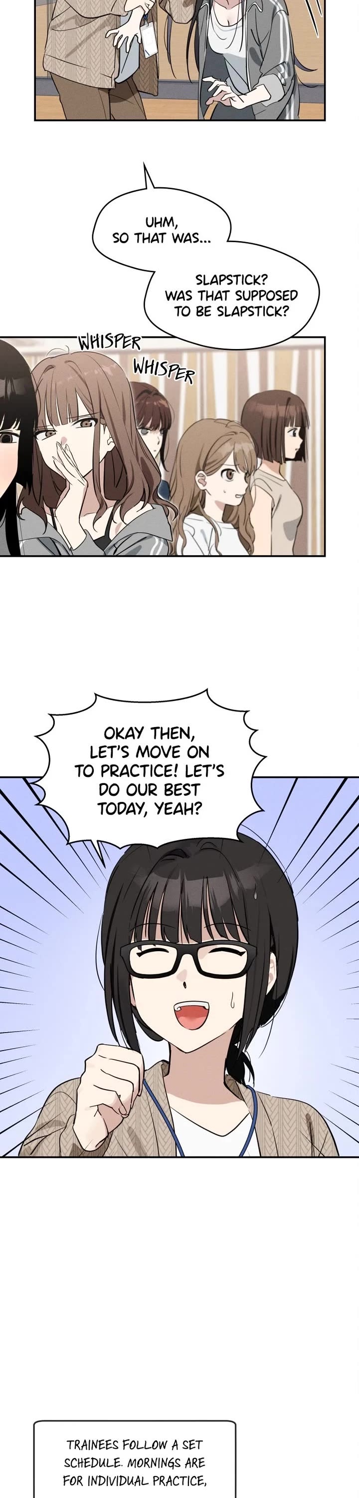 Today's Han Yoil Is a Woman Chapter 5 page 2 - Chapter 5: Ep. 5 - First Day, First Rival
