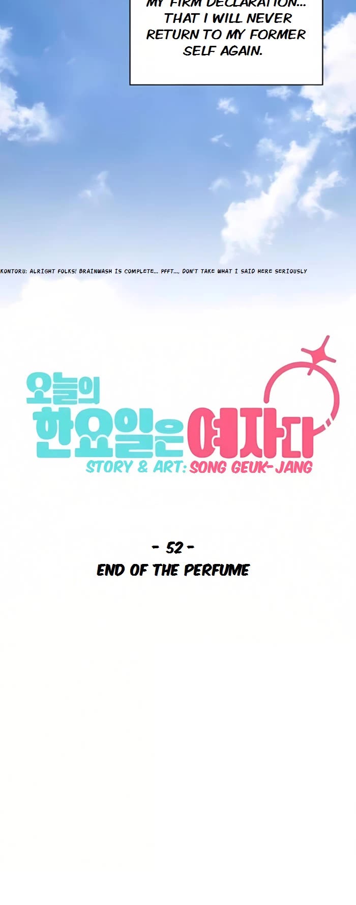 Today's Han Yoil Is a Woman Chapter 52 page 48 - Chapter 52: End of The Perfume