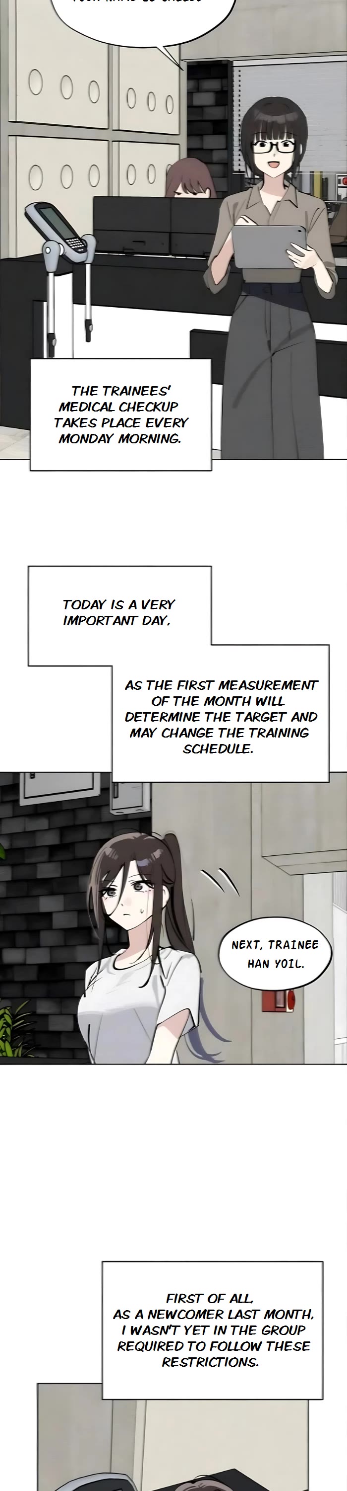 Today's Han Yoil Is a Woman Chapter 53 page 13 - Chapter 53: InBody Test