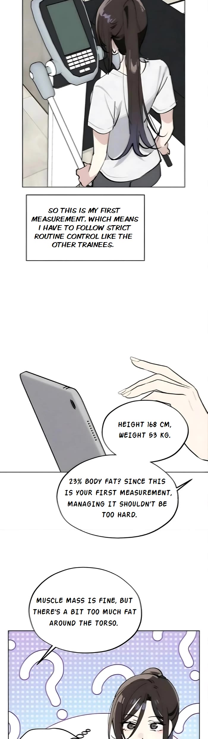 Today's Han Yoil Is a Woman Chapter 53 page 14 - Chapter 53: InBody Test