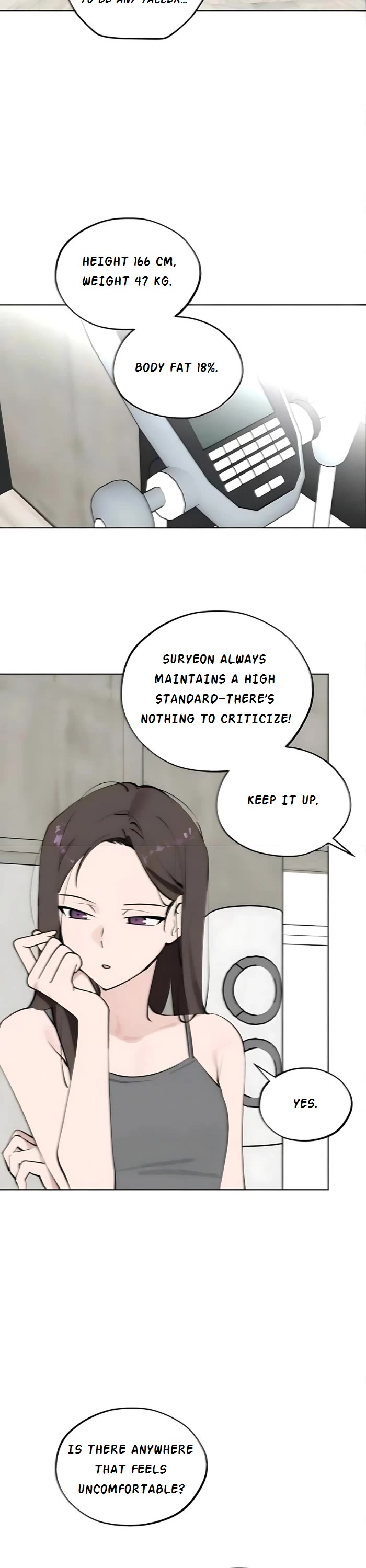 Today's Han Yoil Is a Woman Chapter 53 page 22 - Chapter 53: InBody Test