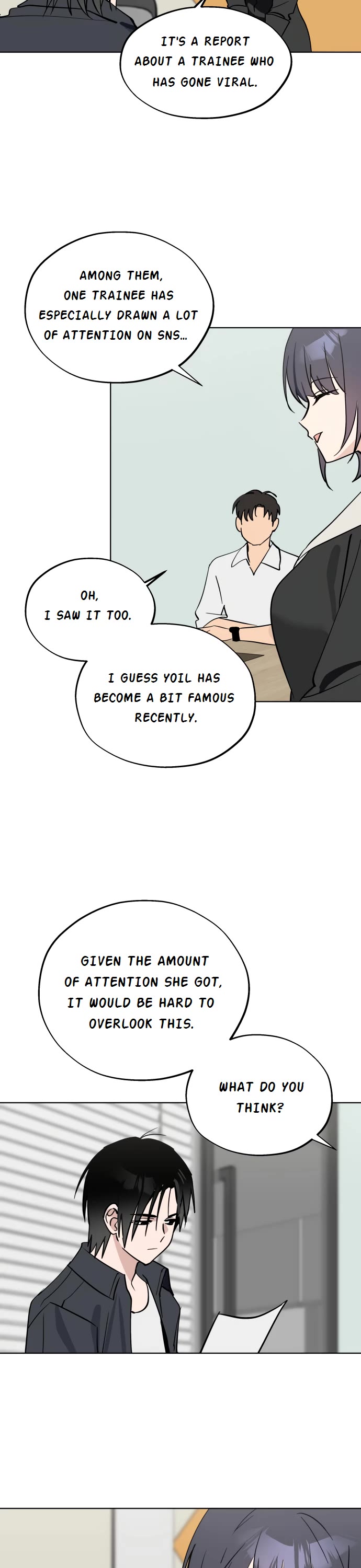 Today's Han Yoil Is a Woman Chapter 59 page 2 - Chapter 59: Do You Like This Kind of Idol? (1)