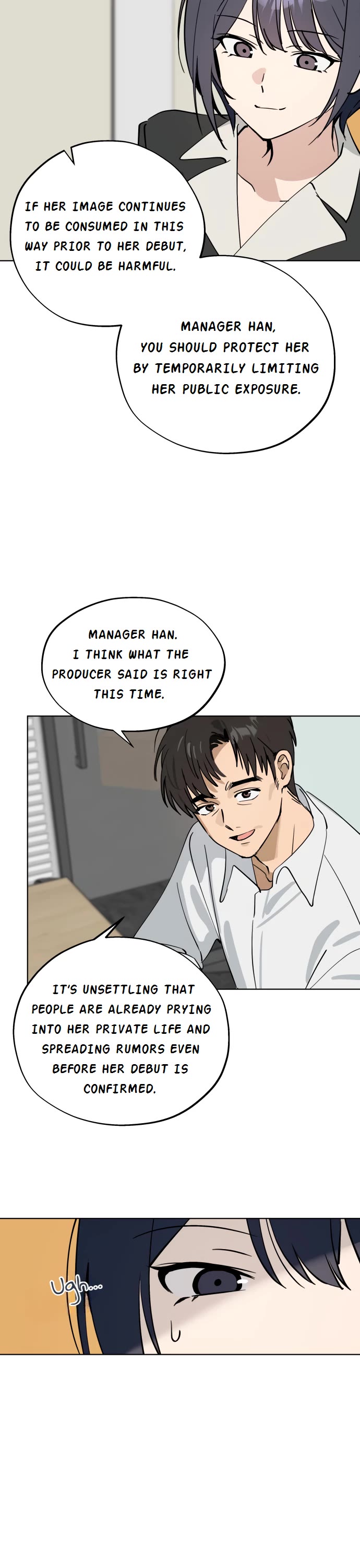 Today's Han Yoil Is a Woman Chapter 59 page 3 - Chapter 59: Do You Like This Kind of Idol? (1)