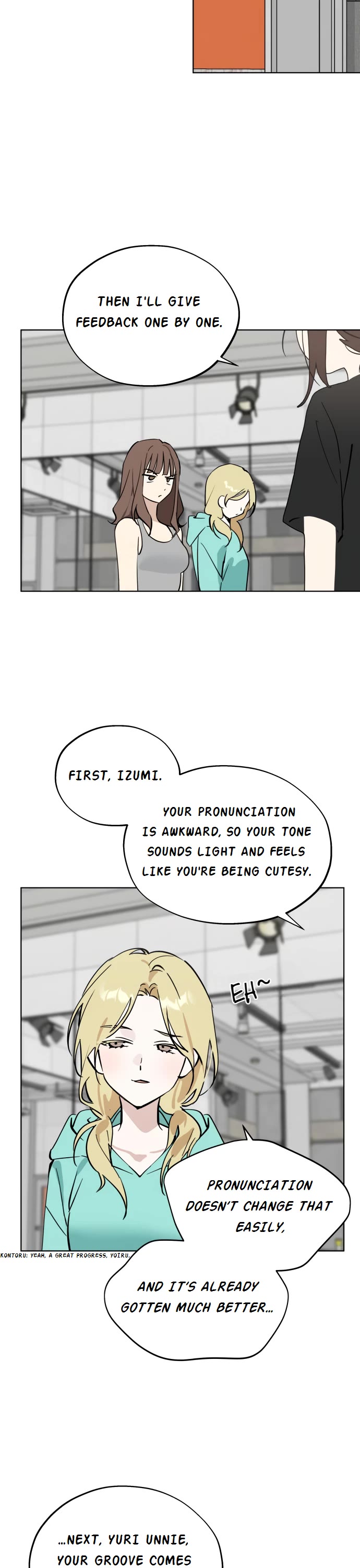 Today's Han Yoil Is a Woman Chapter 59 page 6 - Chapter 59: Do You Like This Kind of Idol? (1)