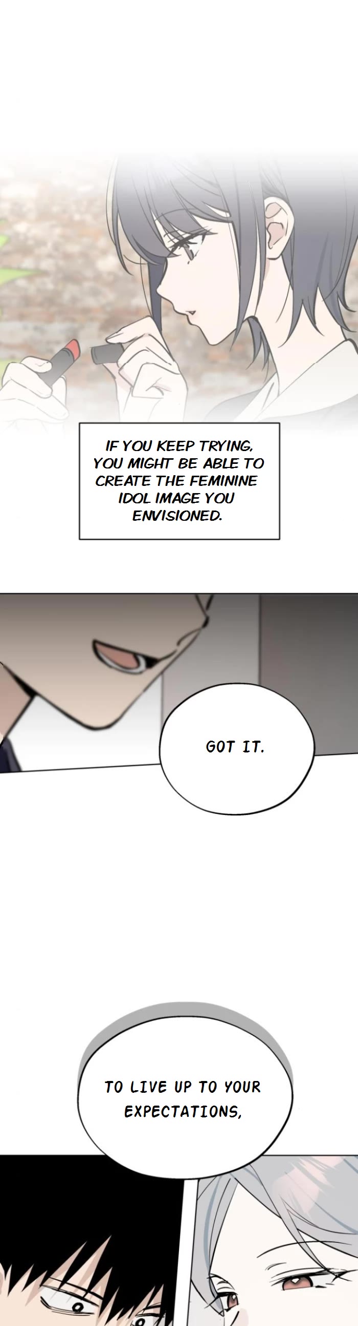 Today's Han Yoil Is a Woman Chapter 61 page 22 - Chapter 61: Do You Like This Kind of Idol (3)