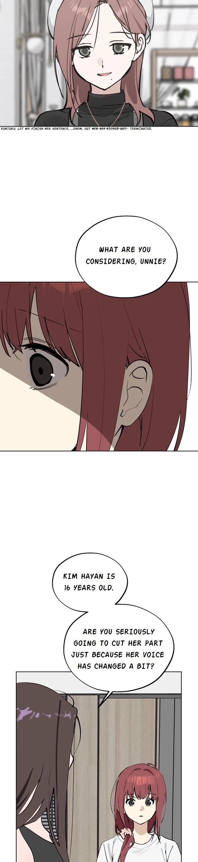 Today's Han Yoil Is a Woman Chapter 64 page 22 - Chapter 64: I Want to Eat Paper