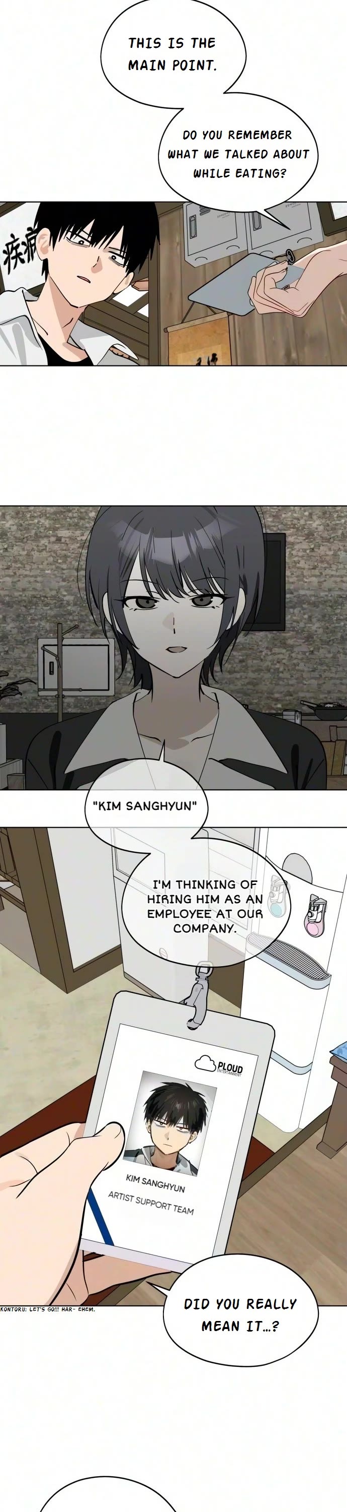 Today's Han Yoil Is a Woman Chapter 67 page 35 - Chapter 67: Don't Forget to Stay in Touch