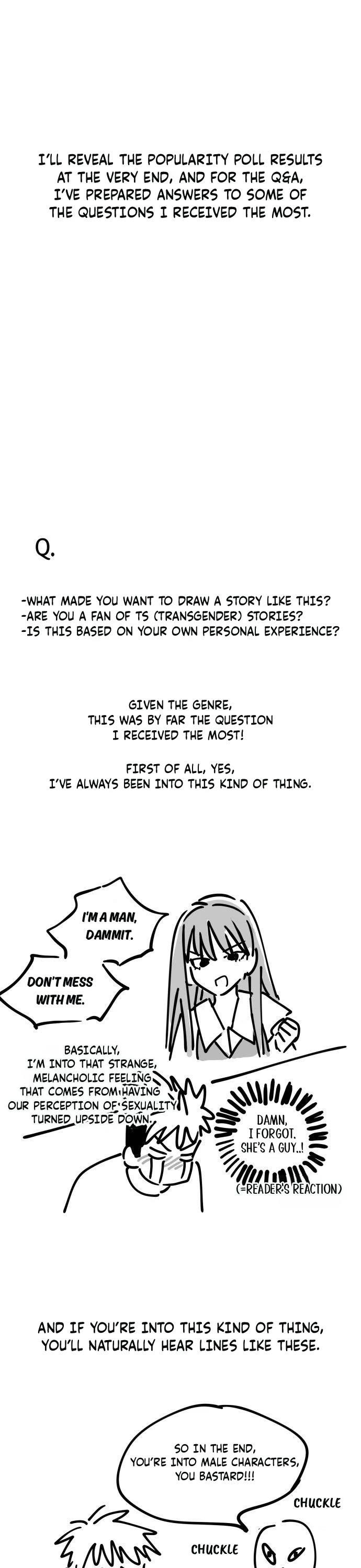 Today's Han Yoil Is a Woman Chapter 71.5 page 3 - Chapter 71.5: Extras