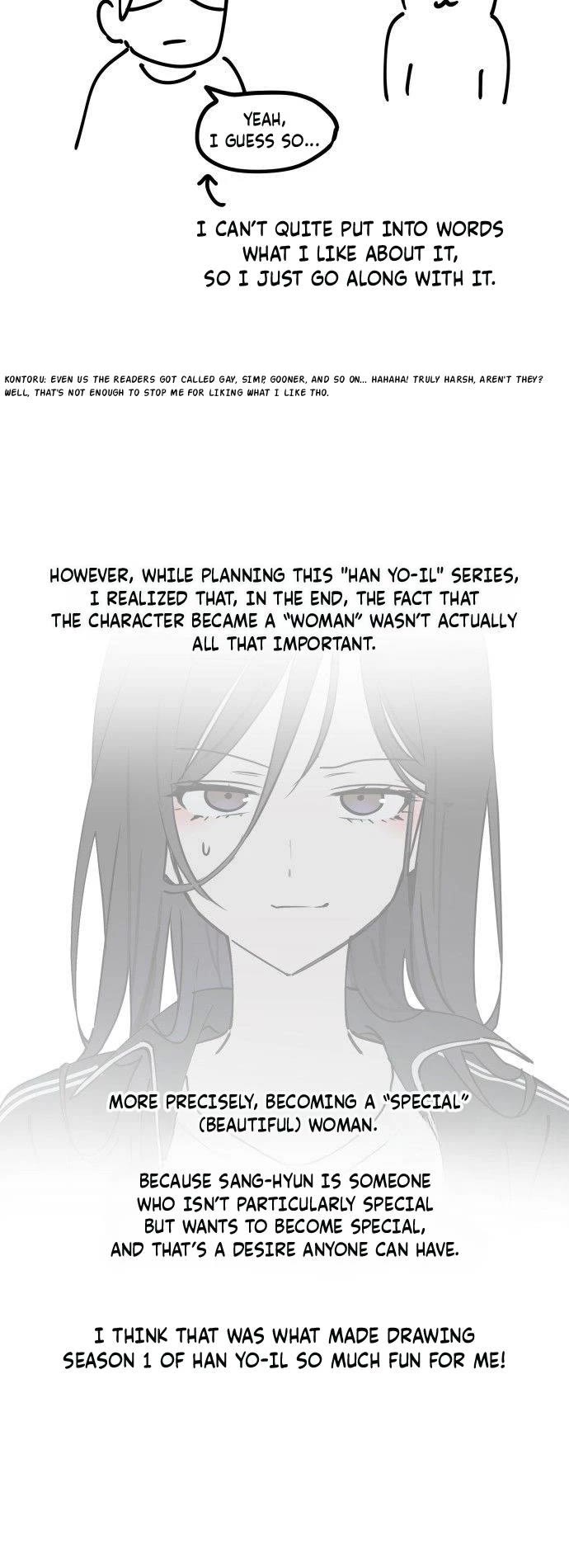 Today's Han Yoil Is a Woman Chapter 71.5 page 4 - Chapter 71.5: Extras