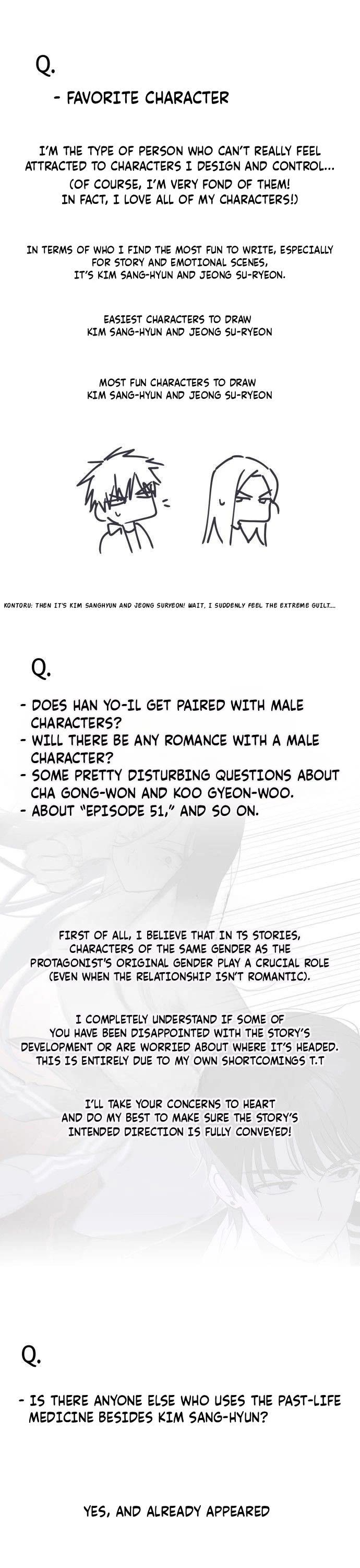 Today's Han Yoil Is a Woman Chapter 71.5 page 6 - Chapter 71.5: Extras