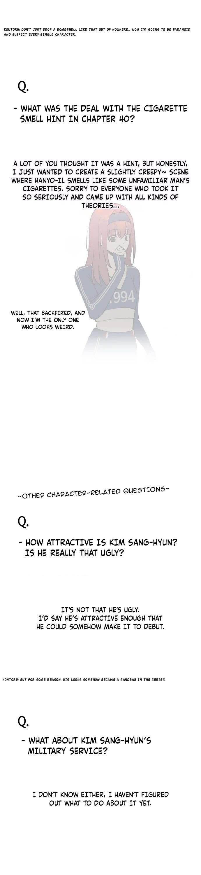 Today's Han Yoil Is a Woman Chapter 71.5 page 7 - Chapter 71.5: Extras