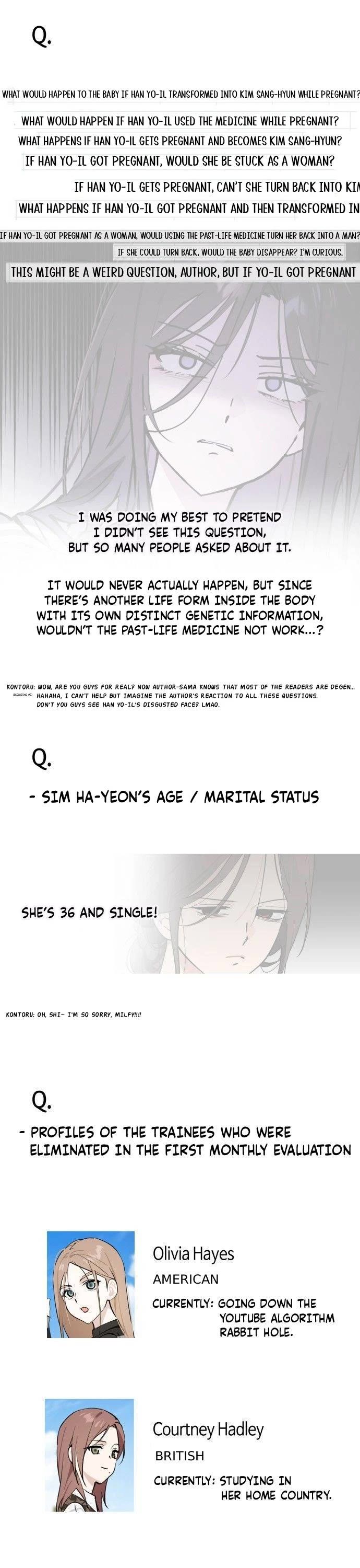 Today's Han Yoil Is a Woman Chapter 71.5 page 8 - Chapter 71.5: Extras