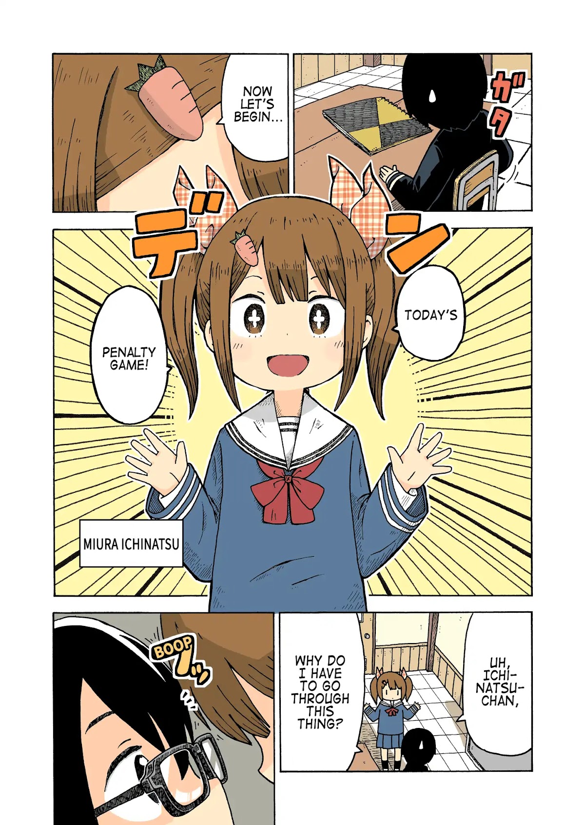 Today's Penalty Game Chapter 0 page 2 - Chapter 0: Oneshot