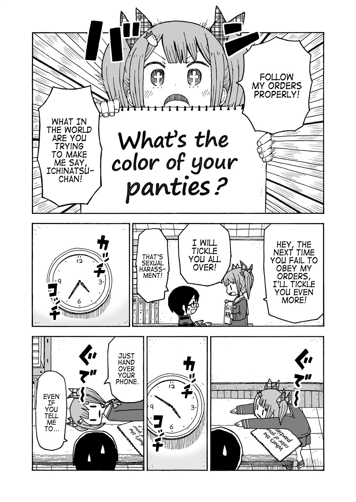 Today's Penalty Game Chapter 0 page 7 - Chapter 0: Oneshot