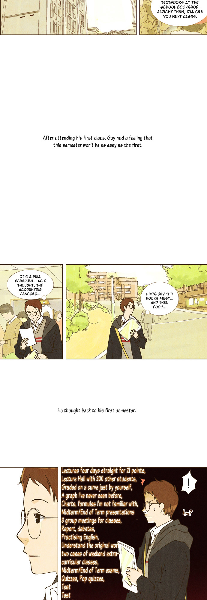 Today's Romantics Club Chapter 1 page 12 - Chapter 1 : Second Semester's Fee was exactly...423,600 Won.