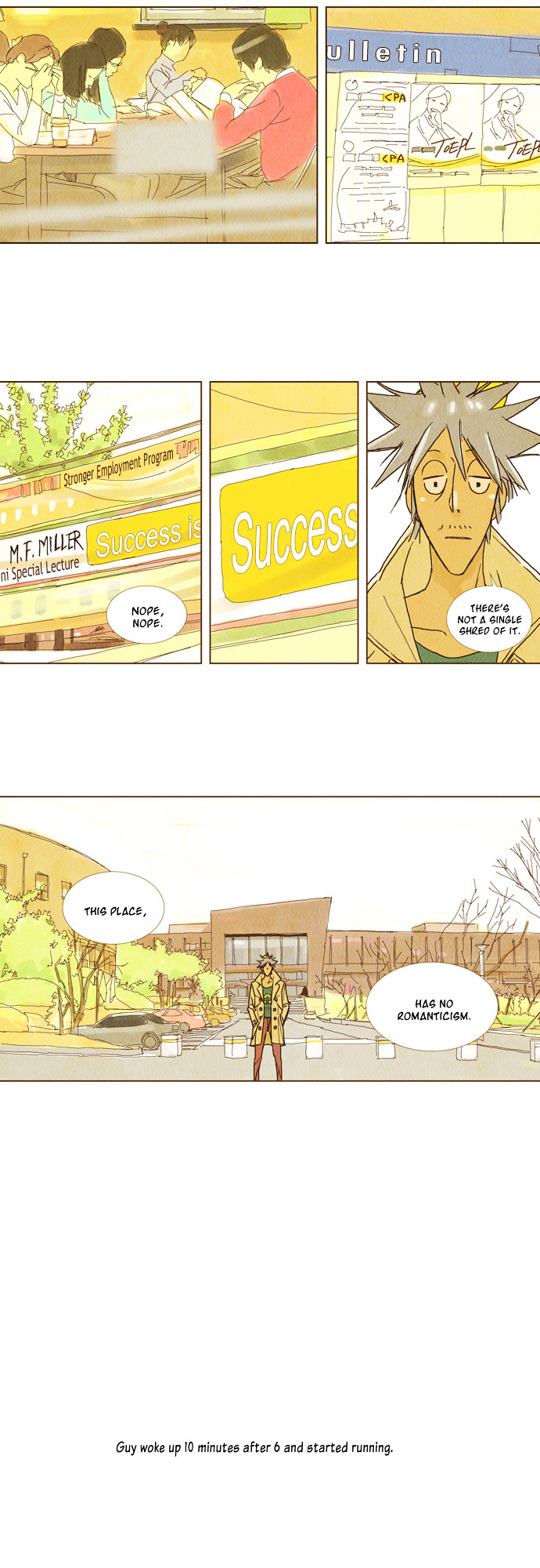 Today's Romantics Club Chapter 1 page 7 - Chapter 1 : Second Semester's Fee was exactly...423,600 Won.