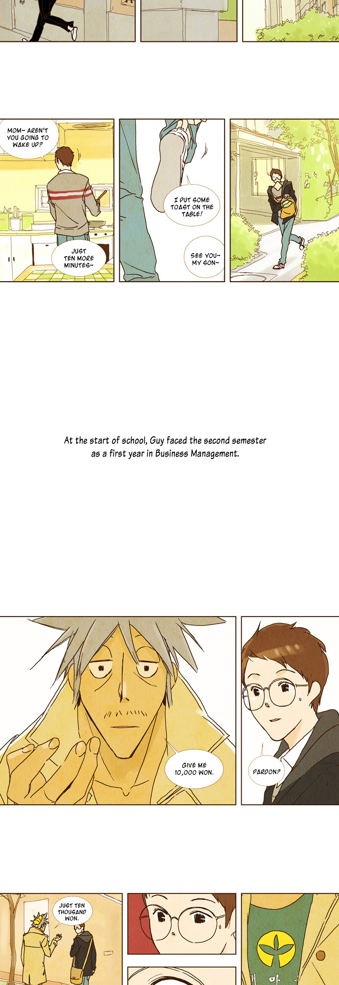 Today's Romantics Club Chapter 1 page 9 - Chapter 1 : Second Semester's Fee was exactly...423,600 Won.